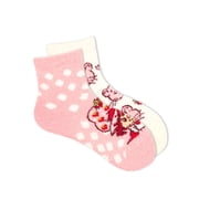 Strawberry Shortcake Girls Cozy Socks, 2-Pack, Sizes S/M-M/L
