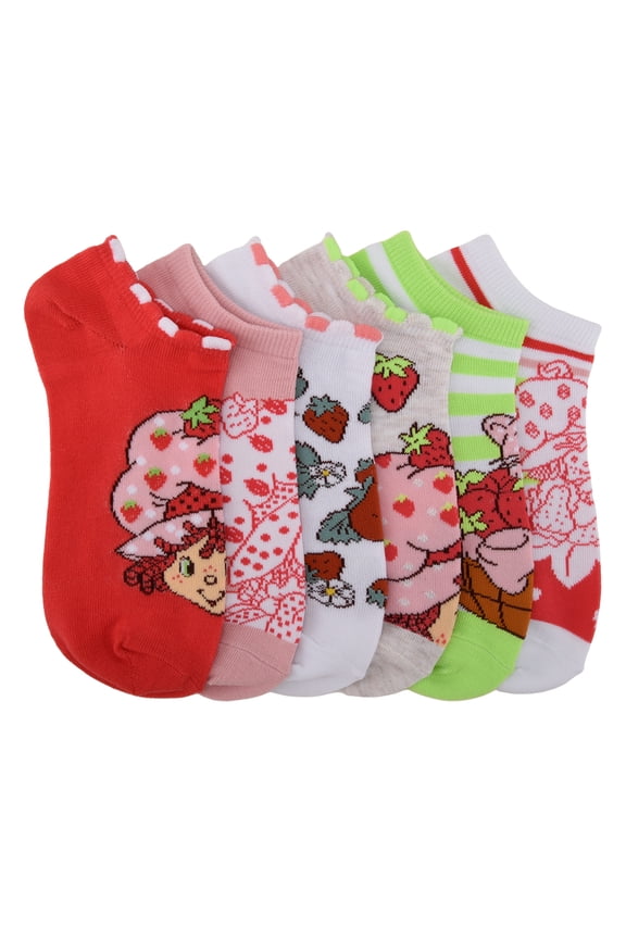 Girls No-Show Socks, 6-pack, Sizes S-L