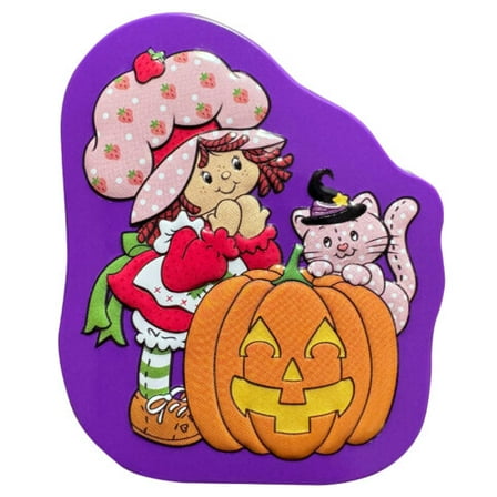 Strawberry Shortcake Halloween Candy Tin Strawberry Flavored 1.2 oz