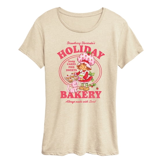 Strawberry Shortcake - Holiday Bakery Women's Short Sleeve Graphic T-Shirt
