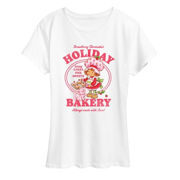 Strawberry Shortcake - Holiday Bakery Women's Short Sleeve Graphic T-Shirt