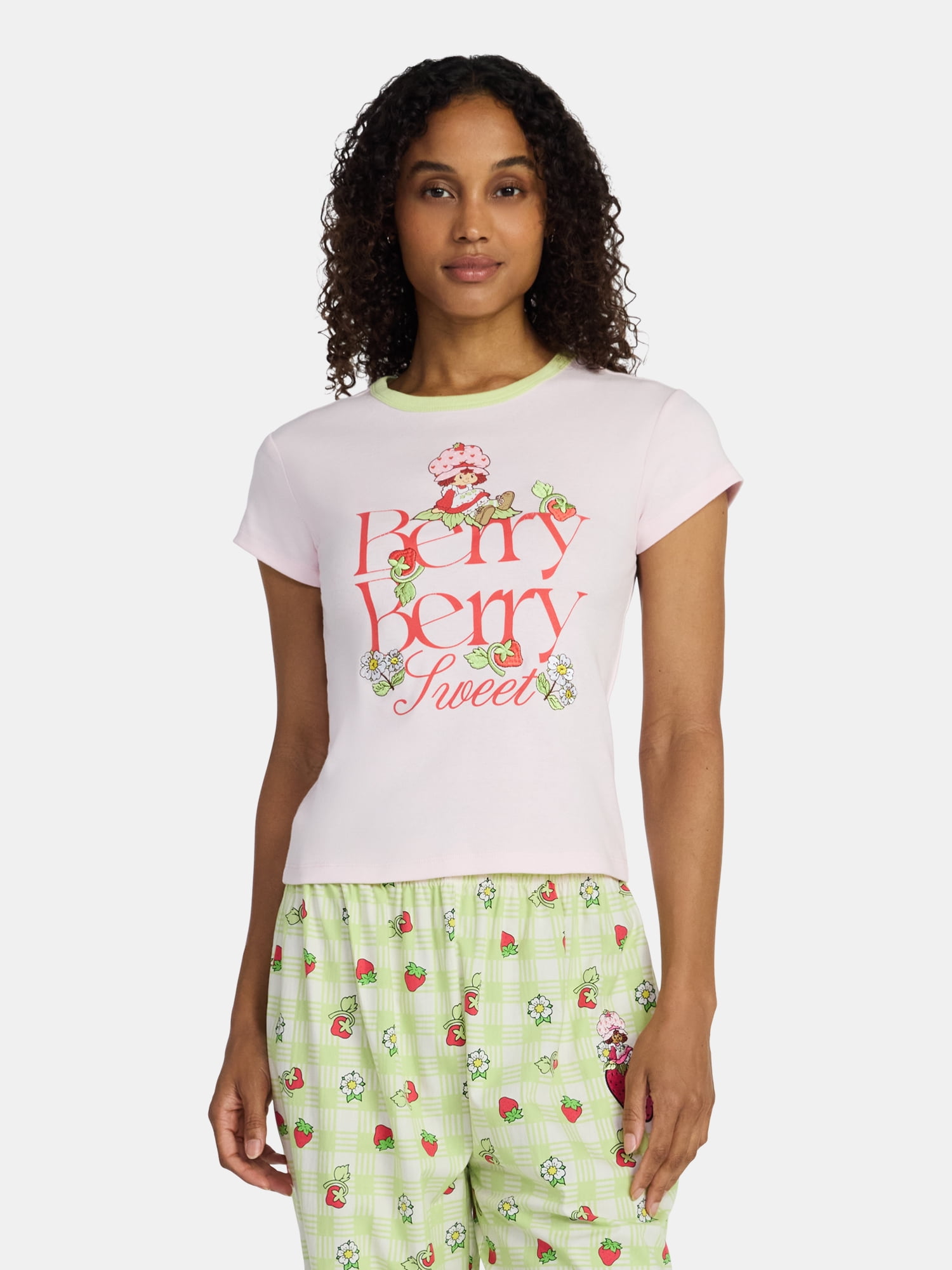 Strawberry Shortcake, Junior's Graphic T-Shirt, Berry Sweet, Sizes XXS-XXL