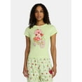 thumbnail image 1 of Strawberry Shortcake, Junior's Graphic T-Shirt, Strawberry Bike, Sizes XXS-XXL, 1 of 5