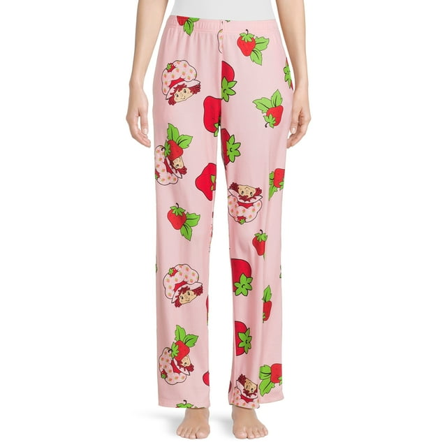 Strawberry Shortcake Juniors’ Print Lounge Pants, Size XS3X