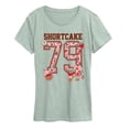 thumbnail image 1 of Strawberry Shortcake - Letterman - Women's Short Sleeve Graphic T-Shirt, 1 of 3
