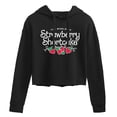 thumbnail image 1 of Strawberry Shortcake - Logo Cropped Graphic Hoodie, 1 of 4