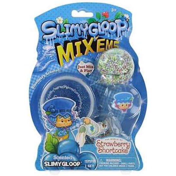 Strawberry Shortcake Mix'Ems Blueberry Scented Slime Kit