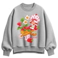 thumbnail image 1 of Strawberry Shortcake - Painted - Women's Oversized Fleece Crew Sweatshirt, 1 of 2
