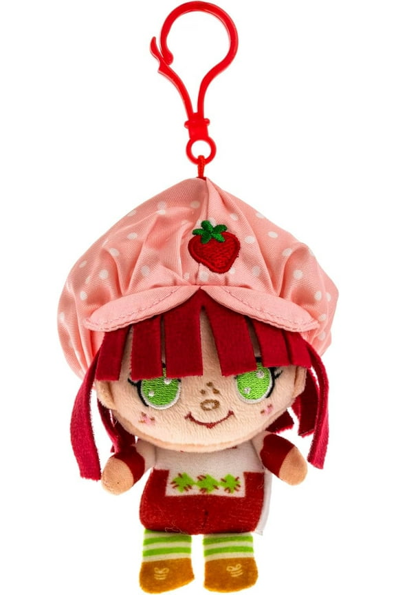 Strawberry Shortcake Plush Backpack Clip