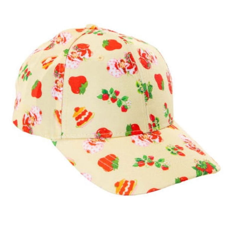 Strawberry Shortcake Print Baseball Cap Hat, Adjustable One  display picture 3