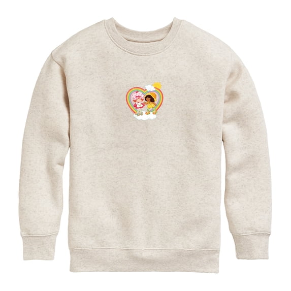 Strawberry Shortcake - Rainbow Boys' Graphic Long Sleeve Fleece Sweatshirt