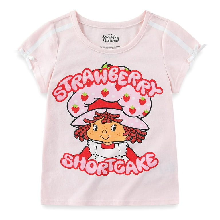 Strawberry Shortcake Short Sleeve T-Shirt (Girls), Sizes 4