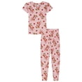 thumbnail image 1 of Kids Short Sleeve and Pant Snug Fit Pajama Set, 2-Piece, 4-10, 1 of 4