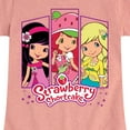 thumbnail image 1 of Strawberry Shortcake - Strawberry And Friends - Toddler And Youth Girls Fitted Short Sleeve Graphic T-Shirt, 1 of 4