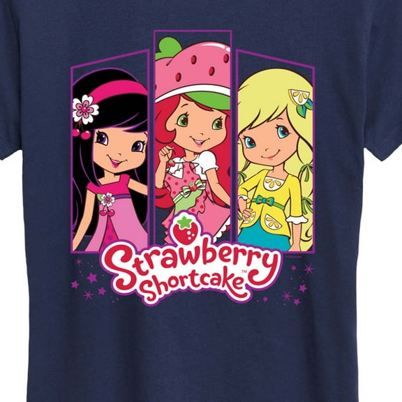 Strawberry Shortcake - Strawberry And Friends - Women'S Short Sleeve Graphic T-Shirt