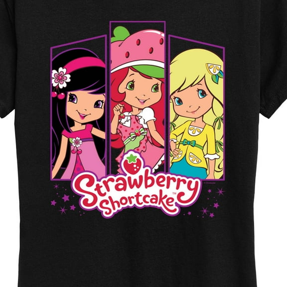 Strawberry Shortcake - Strawberry And Friends - Women'S Short Sleeve Graphic T-Shirt