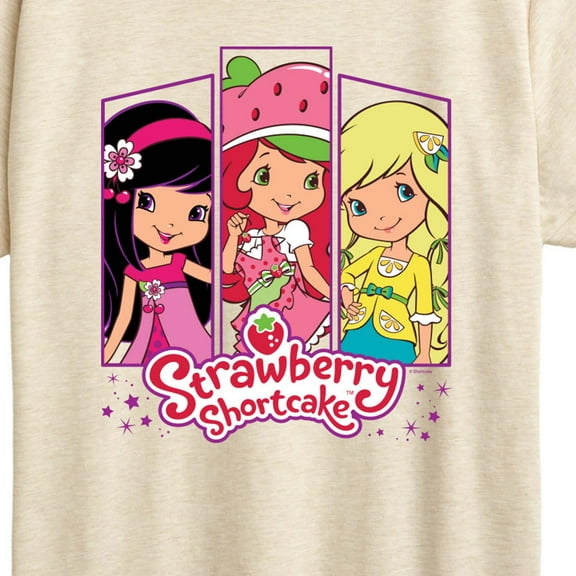Strawberry Shortcake - Strawberry And Friends - Women'S Short Sleeve Graphic T-Shirt