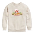 thumbnail image 1 of Strawberry Shortcake - Strawbs Horizontal Chest - Youth Girls Crew Fleece Sweatshirt, 1 of 4