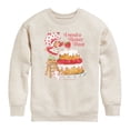 thumbnail image 1 of Strawberry Shortcake - Sweet Treat - Youth Girls Crew Fleece Sweatshirt, 1 of 4