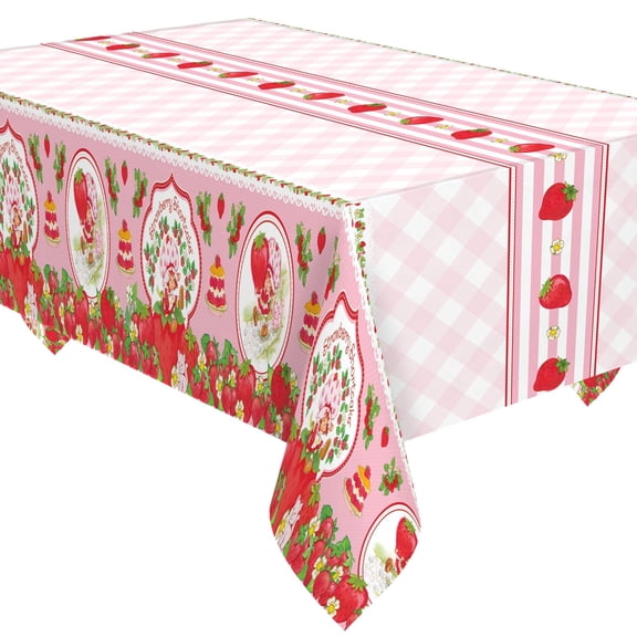 Strawberry Shortcake Tablecloth 3 Pack - Strawberry Shortcake Birthday Supplies