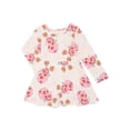 thumbnail image 1 of Strawberry Shortcake Toddler Girls Long Sleeve All Over Print Dress, Sizes 12M-5T, 1 of 6