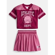 Strawberry Shortcake Toddler Girls Short Sleeve Graphic Jersey and Skirt Set, 2 Piece, Sizes 12M-5T