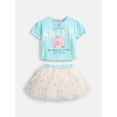 thumbnail image 1 of Strawberry Shortcake Toddler Girls Graphic Tee and Tutu Skirt Set, 2 Piece, Sizes 12M-5T, 1 of 3