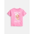 thumbnail image 1 of Strawberry Shortcake Toddler Girls Holiday Crewneck Tee with Short Sleeves, Sizes 12M-5T, 1 of 3