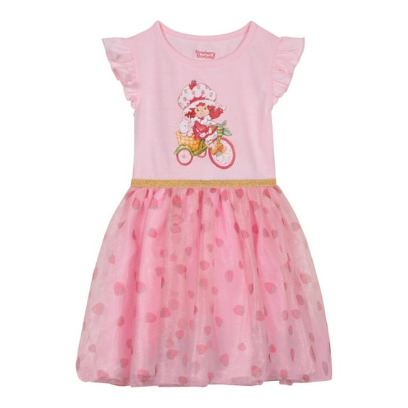 Strawberry Shortcake Tulle Dress Toddler to Big Kid