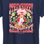 Strawberry Shortcake - Vintage Art Nouveau - WomenS Short Sleeve Graphic T-Shirt
