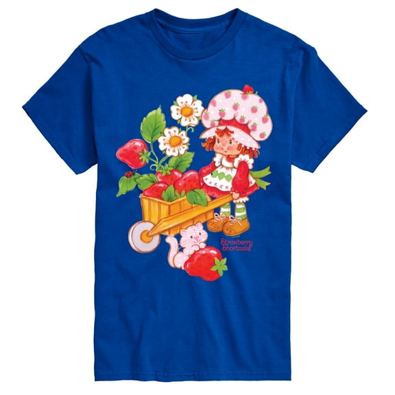 Strawberry Shortcake - Wheelbarrow And Custard - Men's Short Sleeve Graphic T-Shirt