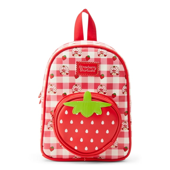 Strawberry Shortcake Women’s Berry Heads Everywhere Mini Backpack with 7” Laptop Sleeve