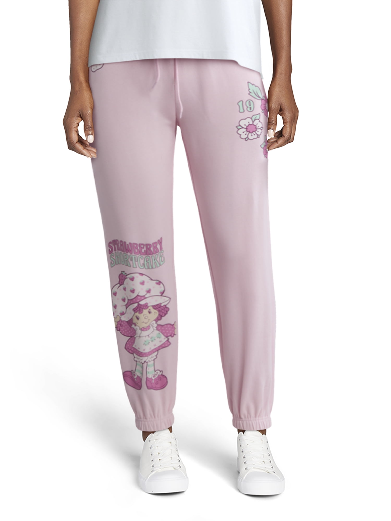 Strawberry Shortcake Women's Graphic Jogger Pants, 29
