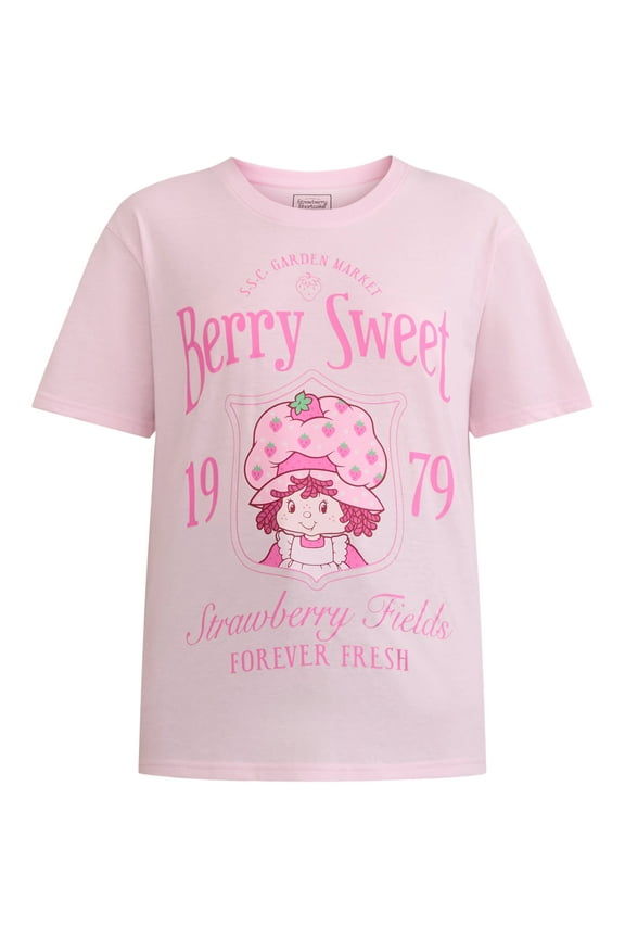 Women's Graphic Tee with Short Sleeves, Sizes XXS-XXL