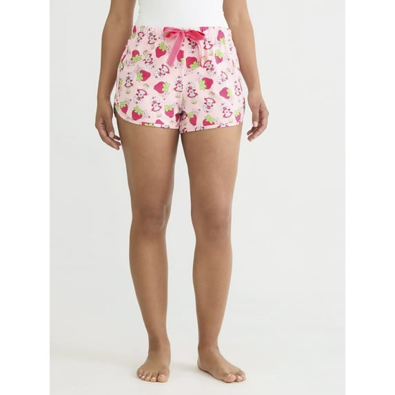 Strawberry Shortcake Women's Sleep Shorts, Sizes XS-3X