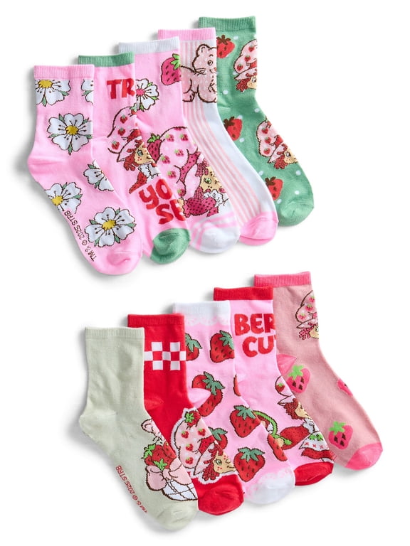 Women's Crew Socks, 10-Pack, One Size Fits Most