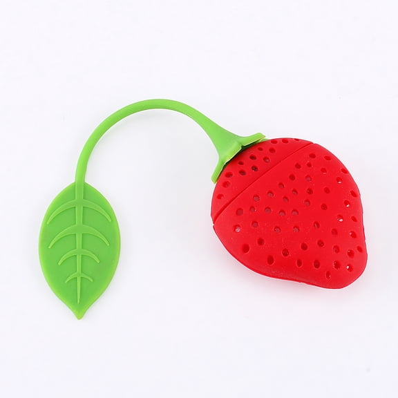 Strawberry Silicone Tea Infuser, Creative Loose Leaf Tea Strainer for Teapot and Teacup