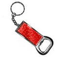 thumbnail image 1 of Strawberry Skin Peel Keychain Key Chain Ring Bottle Bottlecap Opener, 1 of 1