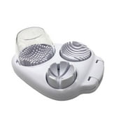 Strawberry Slicer Kitchen Gadget 3-In-1 Multifunctional Manual Cutter for Eggs & Fruit, Heavy Duty with Stainless Steel Blades