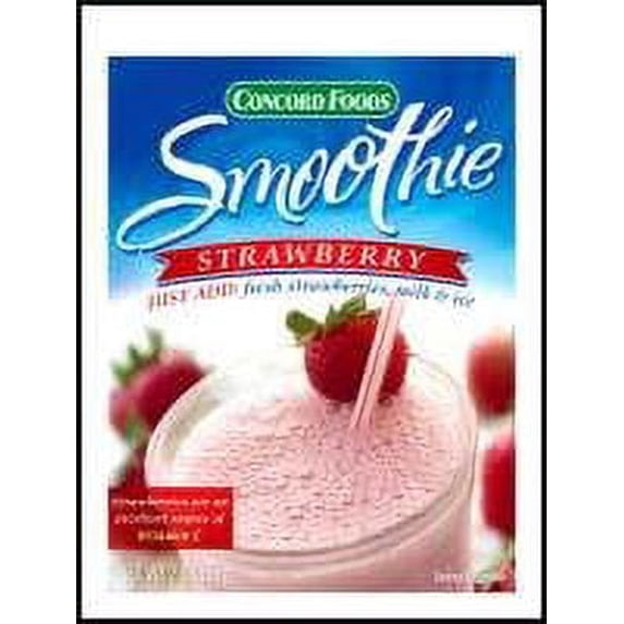 Strawberry Smoothie Mix / Concord Foods /2 Oz (Pack Of 12)