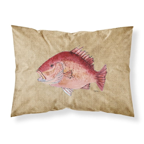 Strawberry Snapper Fabric Standard Pillowcase