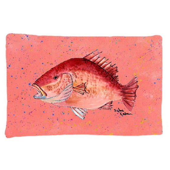 Strawberry Snapper Moisture Wicking Fabric Standard Pillow Case