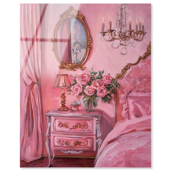 Strawberry Sorbet II Acrylic Print Fashion Art by Art Remedy, Ready to Hang, 30 x 36