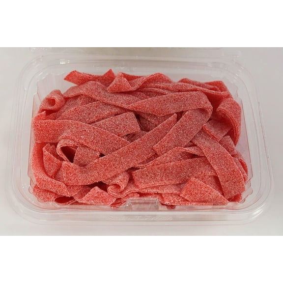 Strawberry Sour Belts 10 oz Tub