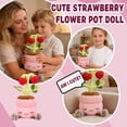thumbnail image 1 of Strawberry Succulent Plush Toy Potted Plants, Lifelike Stuffed Soft Plush Doll, Lovely Room Decoration for Your Family, Ideal Birthday Gifts for Kids Boys, Unique Home Ornament, 1 of 6