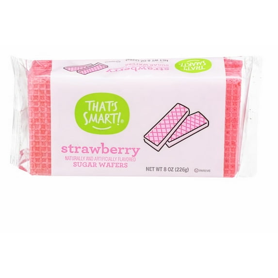 Strawberry Sugar Wafers 8 oz.