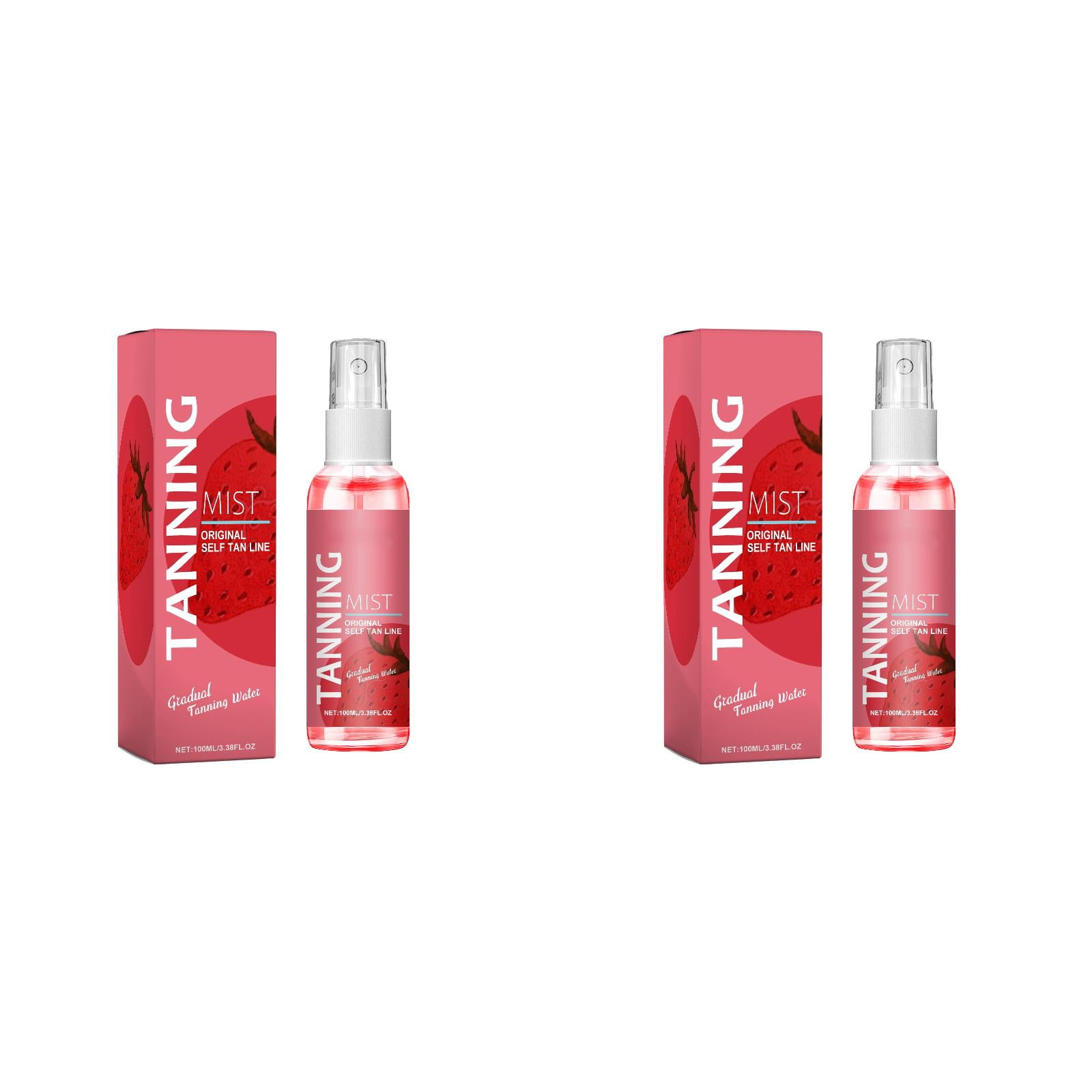 Strawberry Tanning Aid Spray Skin Tanning Mist Face Tanning Mist Summer