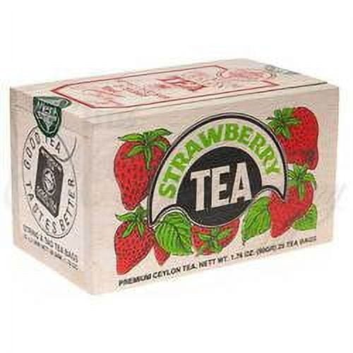 Strawberry Tea (wood box) 25 ct