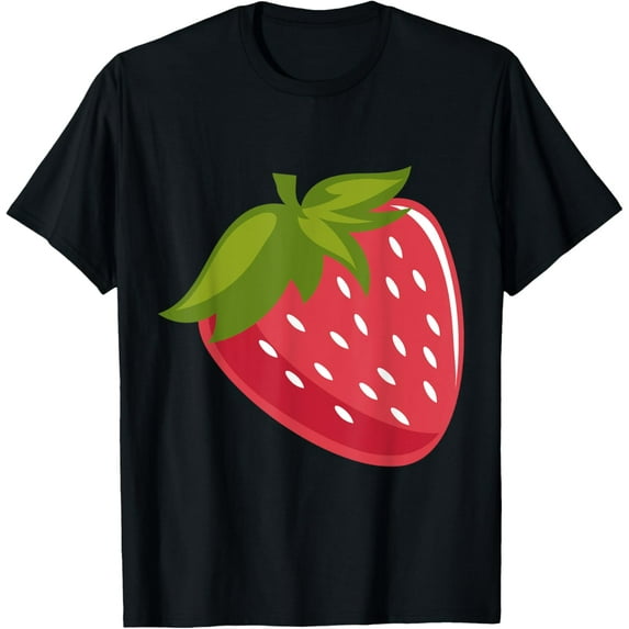 Strawberry Tee Shirt, Fruit Shirt, Art TShirt T-Shirt