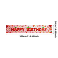thumbnail image 1 of Strawberry Themed Happy Birthday Banner Party Decoration Backdrop Background Photo Props for Birthday Parties Kids Celebrations Family Gatherings and Photo Shoots, 1 of 7
